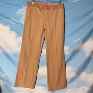 Lux- Pink/Brown Striped Pattern Pants size 9